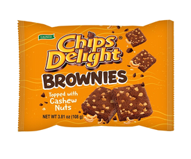 Chips Delight Brownies (w/ Cashew Nuts) 124g 10